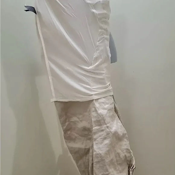 Donna Karan Sz US 4, GB 6 Ecru Silk Skirt - Picture 11 of 16